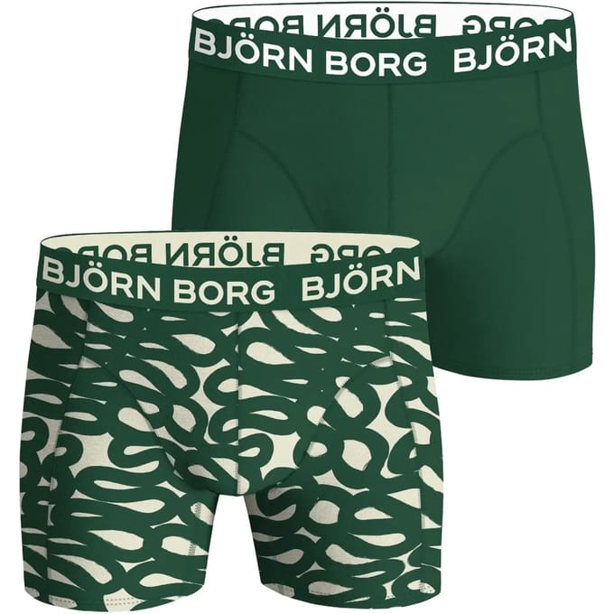 Rekbare katoenen boxer Björn Borg (x2)