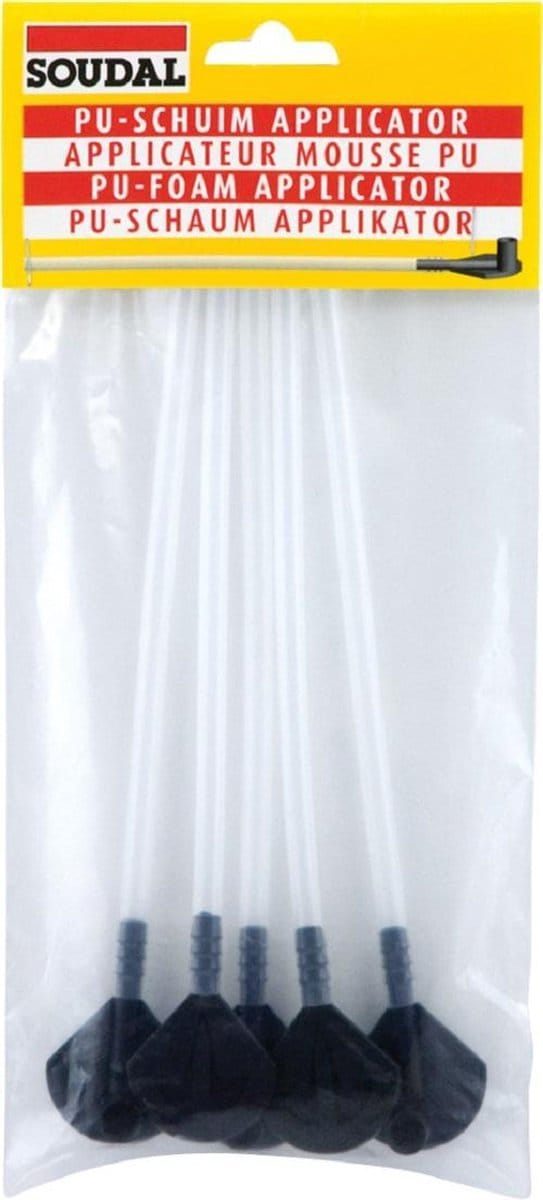 Soudal- PU-schuim Applicator slang 5 stuks