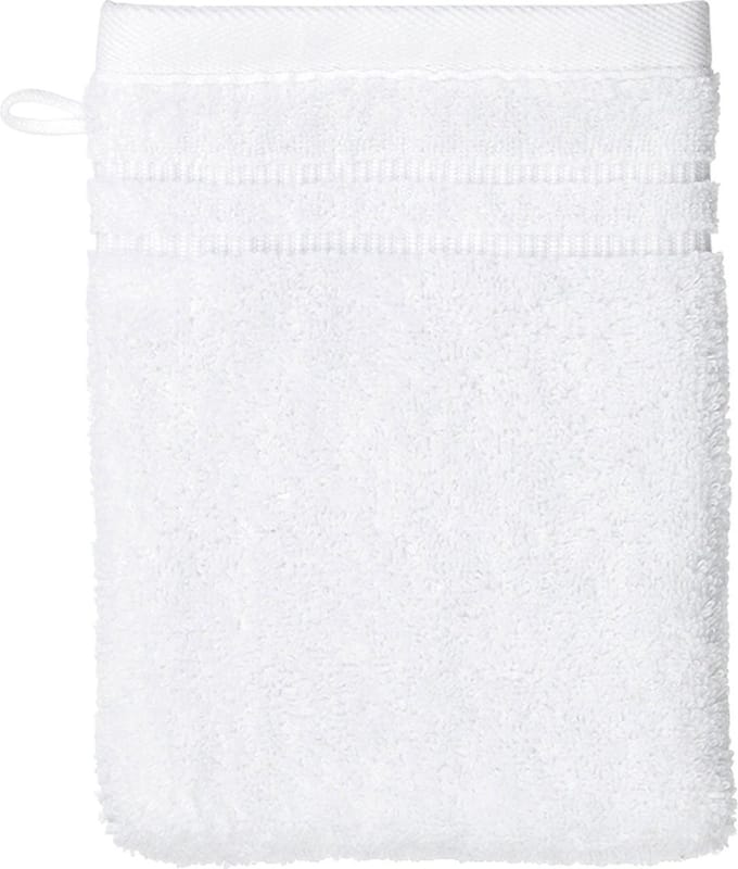 Washandje, Set van 3 Stuks, 15 x 21 cm, Sneeuw Wit, Katoen - Kela | Leonora