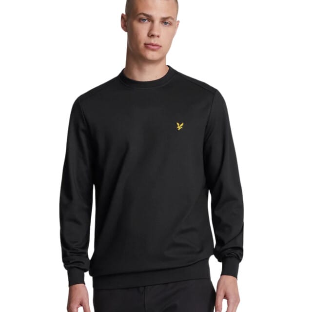 Lyle & Scott Fly Fleece Crew Sweater Heren - Maat S