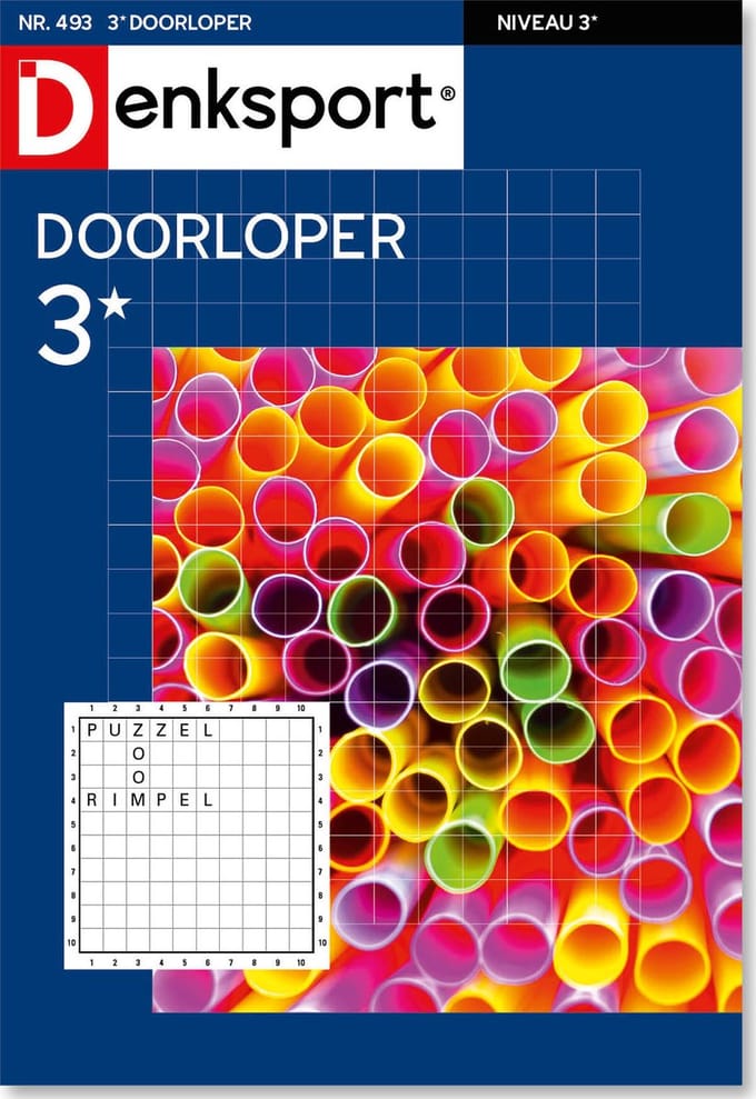 Denksport Puzzelboek Doorloper 3*, editie 493