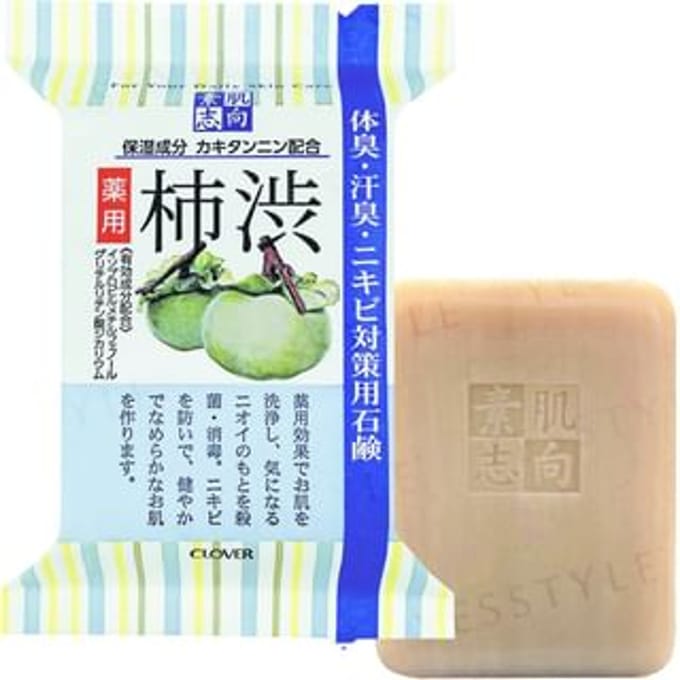 CLOVER - Skin Friendly Soap Medicinal Persimmon Tannin 120g