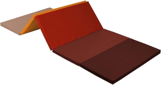 NBAP® Turnmat Kinderen - Airtrack - Rood en Oranje