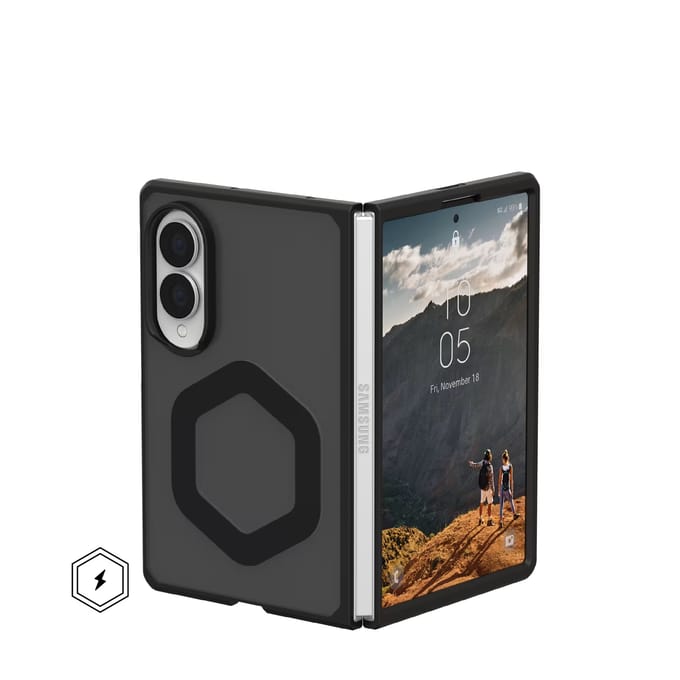 UAG Mouve Magnetic Backcover geschikt voor Samsung Galaxy Z Fold 8 - Ash