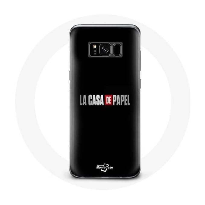 Hoesje voor Samsung Galaxy S8 La casa de papel-logo