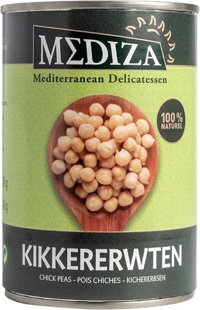 3x Mediza Kikkererwten 400 gr