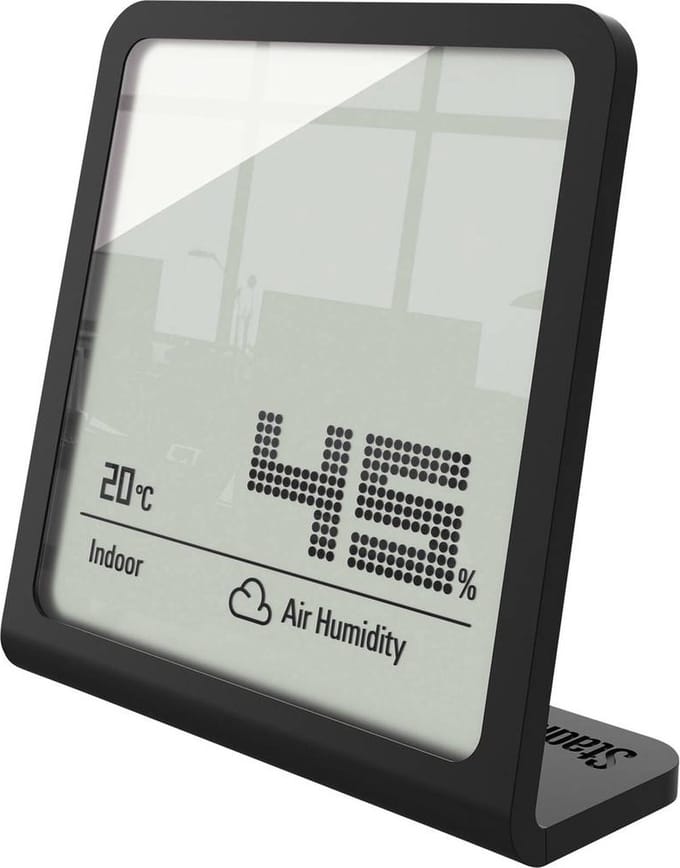 Stadler Form - Selina - Hygrometer - Luchtvochtigheidsmeter - Zwart