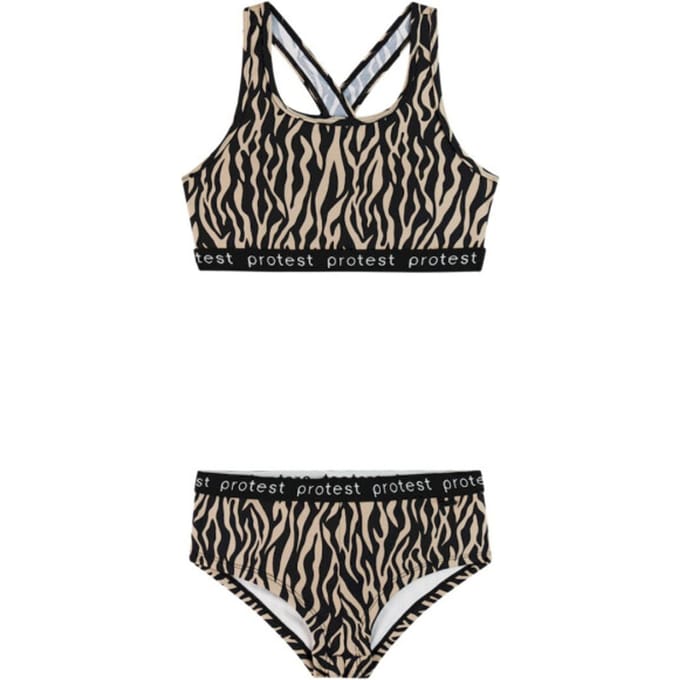 Protest PRTMonicas JR - Bikini set Meisjes - Normale pasvorm - Uitneembare vulling - Rood