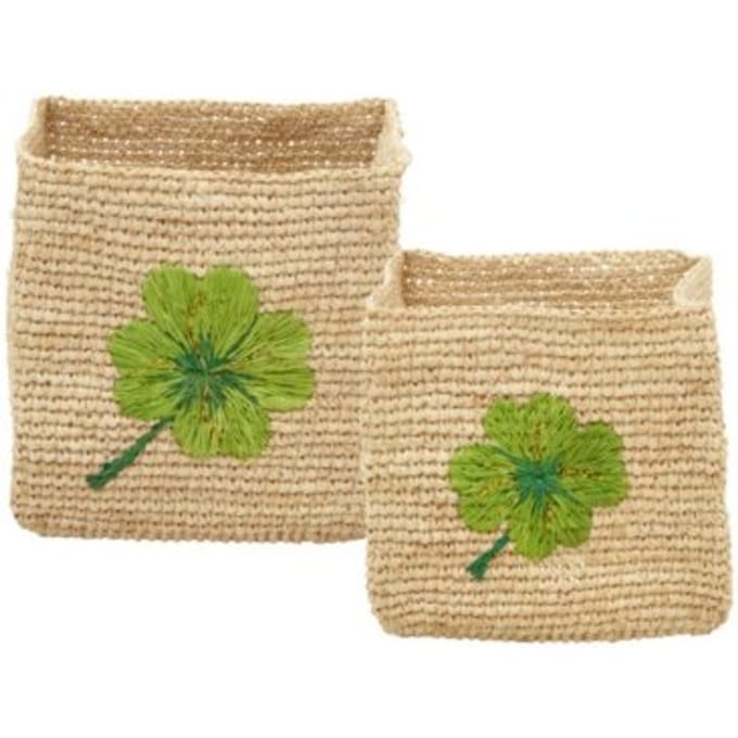 Rice raffia mand lucky me set van 2
