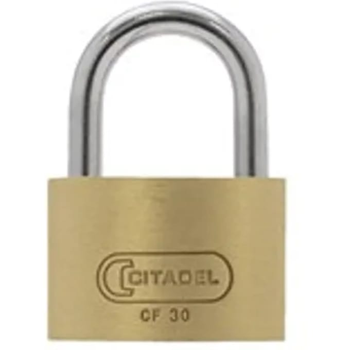 Abus Hangslot Messing Cf30 30mm