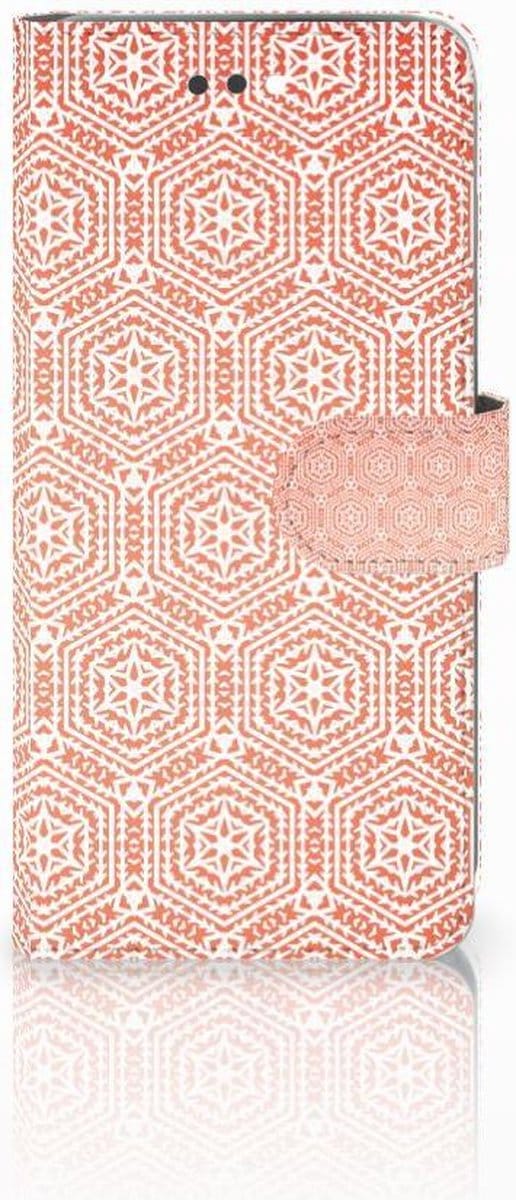 Apple iPhone 7 Plus | 8 Plus Telefoon Hoesje Pattern Orange