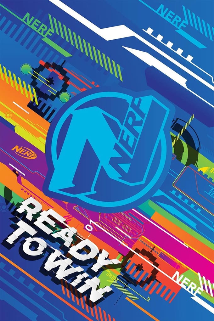 Nerf Fleecedeken Ready to Win - 100 x 150 cm - Polyester