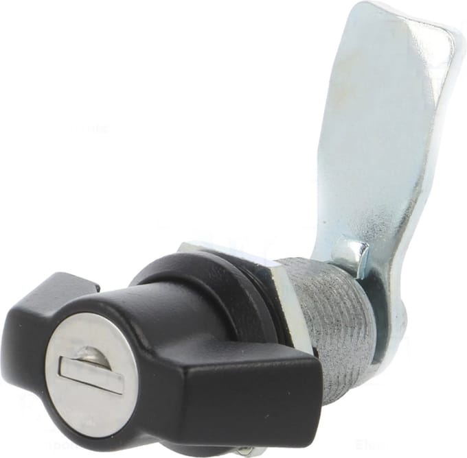 Locker slot - Kantelslot - 30mm - RAL 9005 - 1333