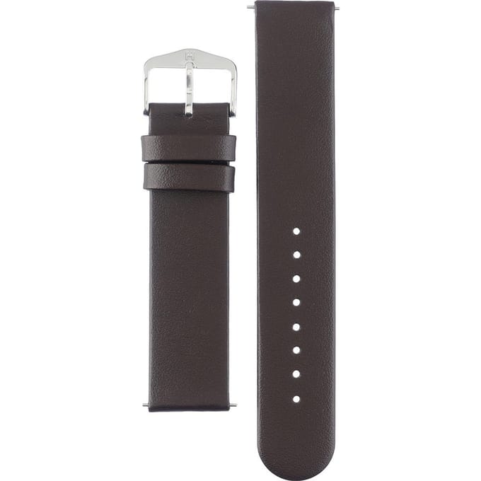 Hirsh Horlogeband Scandic Bruin - Leer - 20mm