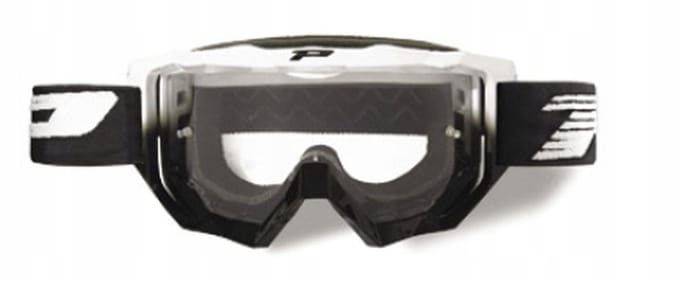 Progrip PG3200 TR Venom Motorcross Goggles Zwart/Wit