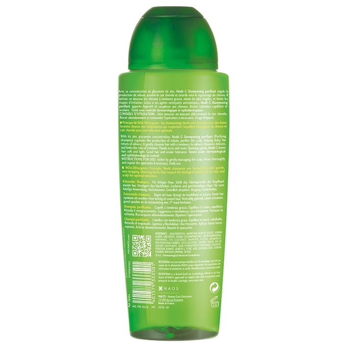 Bioderma Nodé G Zuiverende Shampoo 400ml