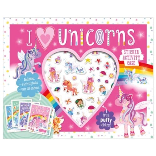 I Love Unicorns Sticker Activity Case - Box Sets - Make Believe Ideas