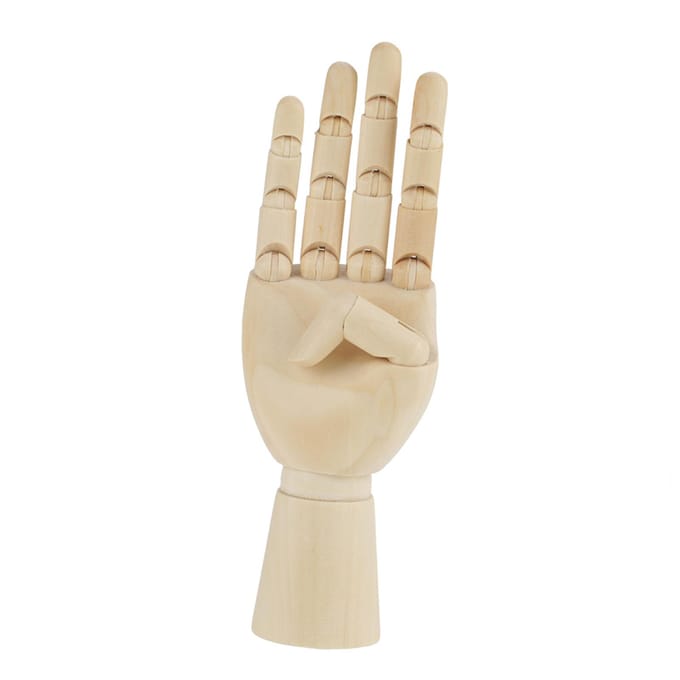 Vrouwenhand Lichaam Kunstenaar Model Gelede Beweegbare Houten Sculptuur Mannequin Houten (#1)