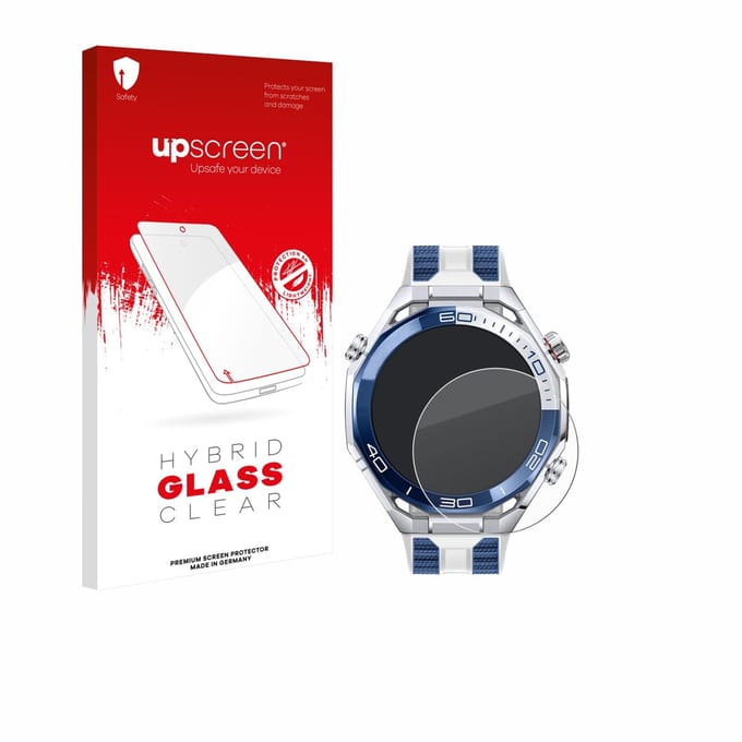 upscreen - Screenprotector voor Huawei Watch Ultimate 2 Blue - Folie Beschermfolie Beschermglas transparant