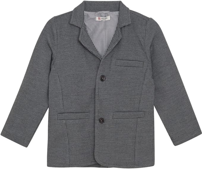 Noppies Blazer/Colbert Roswyn - Dark Grey Melange - Maat 140