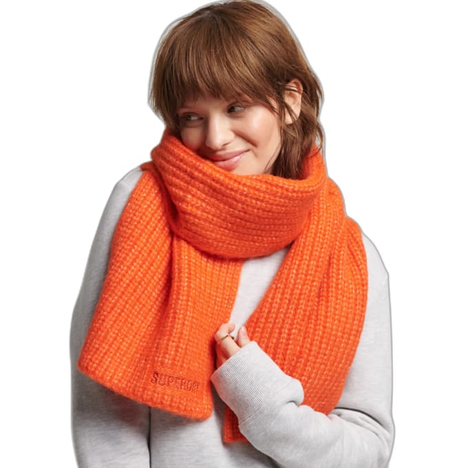 Superdry Dames Geribde Essential sjaal