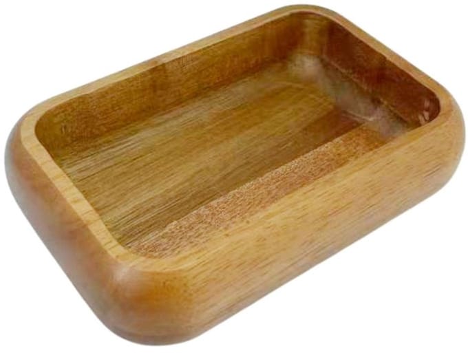 Bricard Schaal - 15 x 10 x 3,5 cm - Acacia Hout