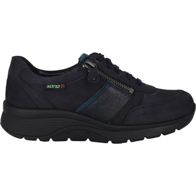 Mephisto Sano Izae - dames rollende wandelsneaker - Blauw - maat 35.5 (EU) 3 (UK)