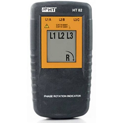 HT Instruments HT82 Draaiveldmeter CAT III 600 V LCD
