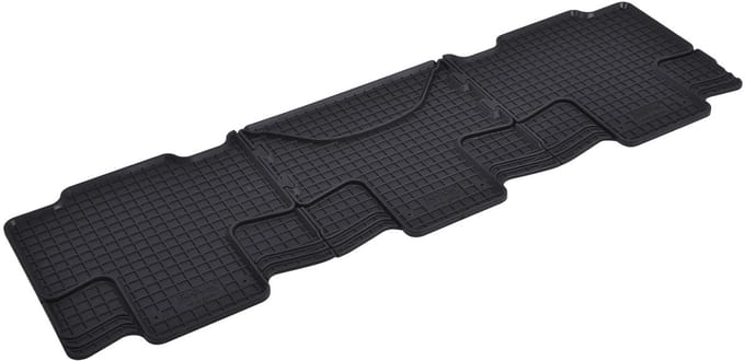 Automatten voor 3e zitrij Volkswagen T7 Multivan (vanaf 2022) - 3-delig - Rubber