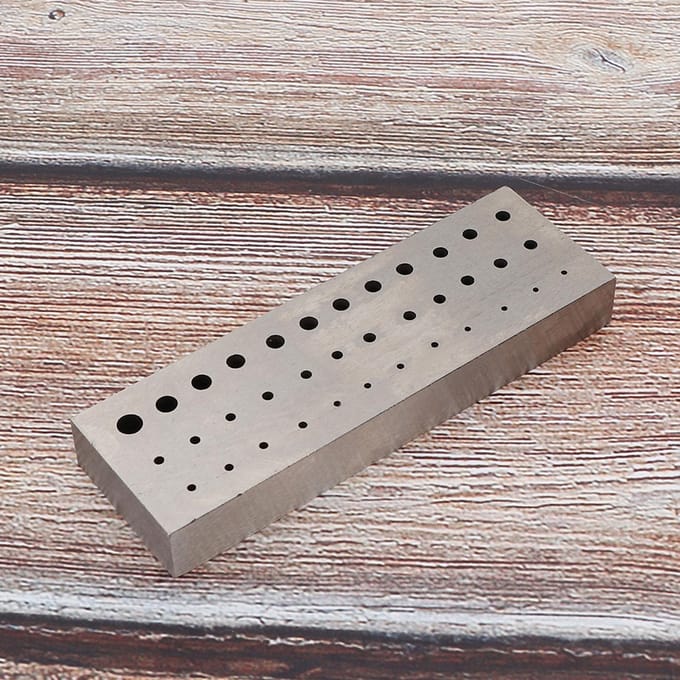 36 Gaten Staal Boren Graveren Gaten Ponsen Plaat Horloge Reparatie Accessoire Gereedschap gray