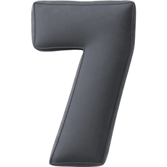 Fluwelen kussen nummer 7 Yellow Tipi