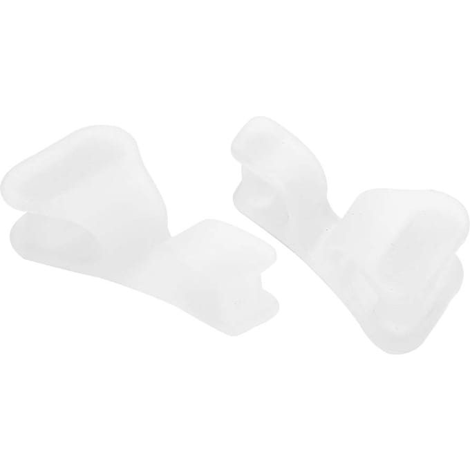 5 Paar Teenscheider Corrector Orthopedisch Voet Duim Correctie Pedicure Rechttrekker white