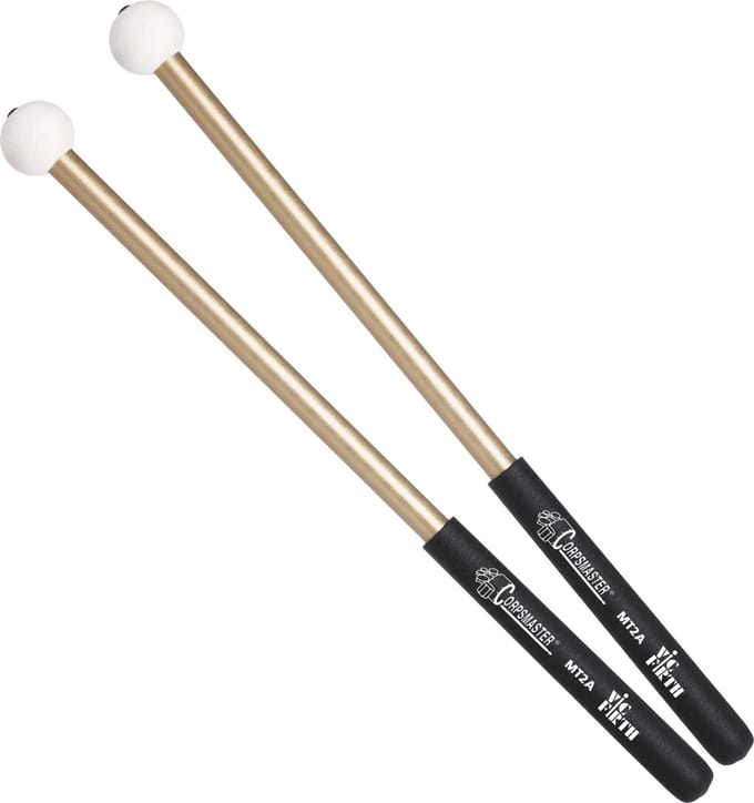 Vic-Firth Multi Tenor Schlägel MT2A Super-hard - Accessoire voor marching drums