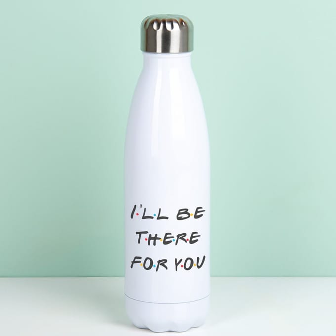 Ditverzinjeniet.nl Thermosfles Friends I’ll Be There For You - Wit