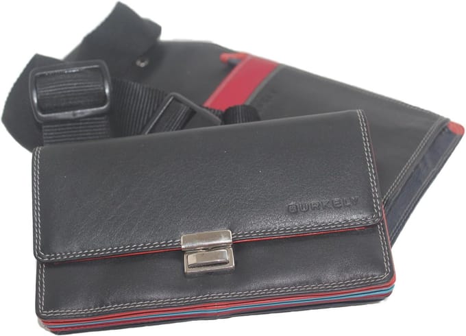 Kelnerbeurs met Holster Multicolor Zwart