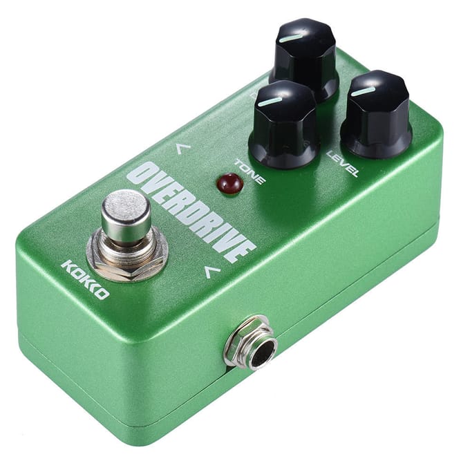 KOKKO FOD3 Mini Overdrive Pedaal Draagbaar Gitaar Effect Pedaal black