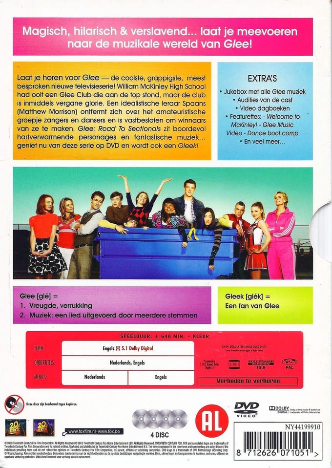 Glee - Seizoen 1.1 (DVD)