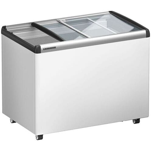 Liebherr Koelkist - 222 liter - glazen schuifdeksel - Wit