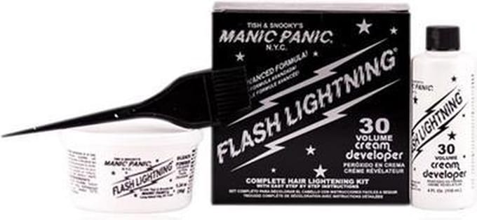 Manic Panic Flash Lighting 30 Volume Complete Bleach Kit 1 st