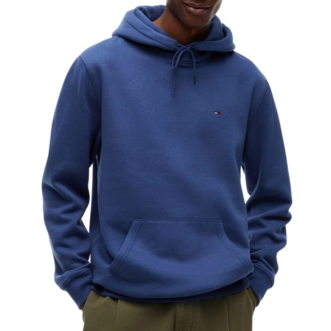 Tommy Jeans Trui Tjm Reg S Flag Hoodi Dm0dm20742 Db7 Basic Navy Mannen Maat - S