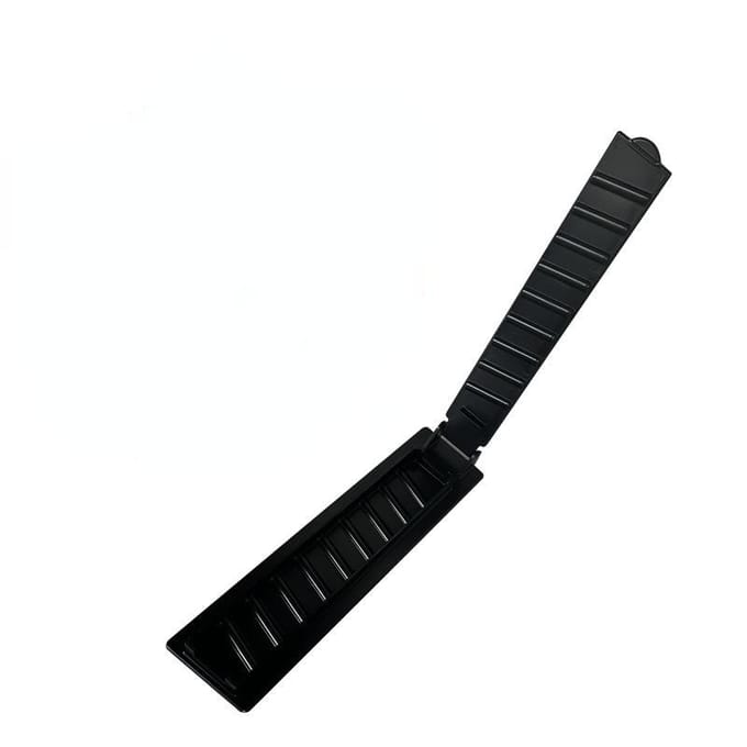 Handmatige Kebabmolen Spies Kebabmaker Buiten Draagbaar Barbecue Gadget zwart