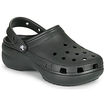 Crocs - Classic Platform Clog Women - Plateauzool Clogs - 37 - 38 - Zwart