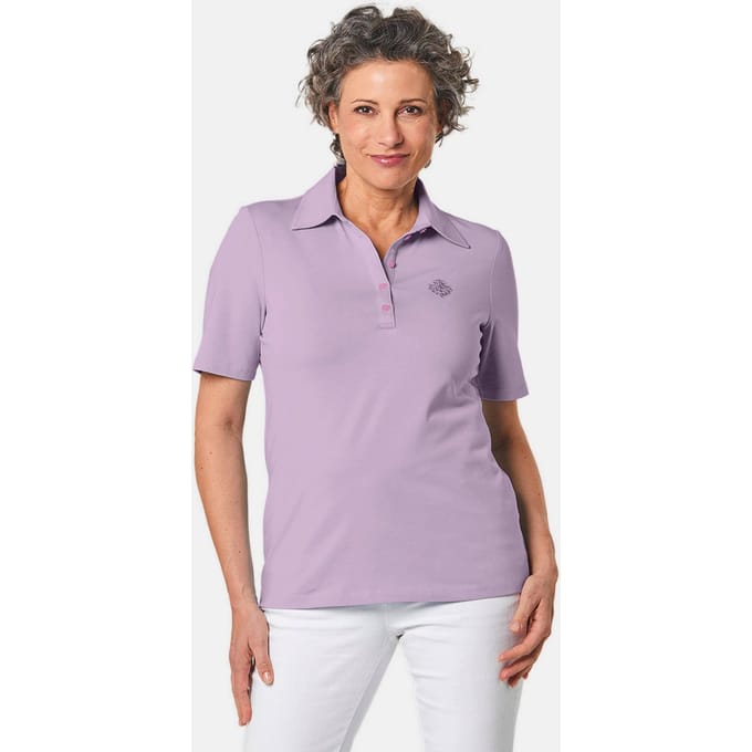 Comfortabel poloshirt met stretch - sering - Gr. 25 van Goldner Fashion