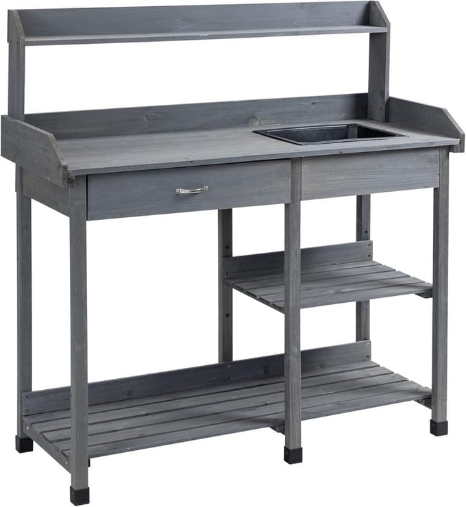 Oppottafel - Tuinwerktafel - Planttafel - werkbank