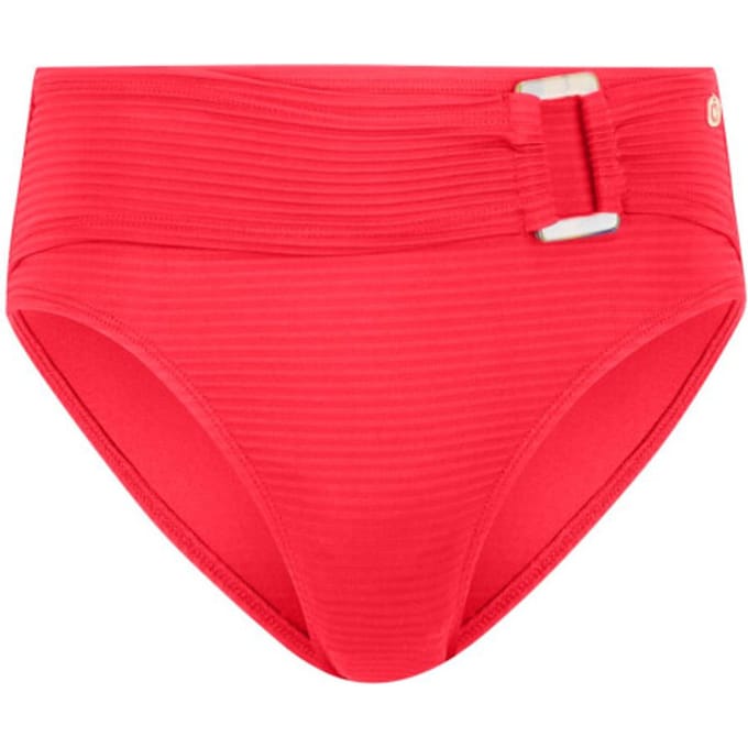 Ten Cate bikini bottom buckle bright red voor Dames | Maat 40