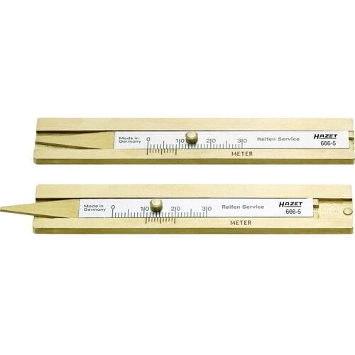 Hazet 666-5 Bandenprofielmeter Mechanisch Meetbereik diepte 30 mm (max)
