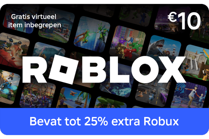 Roblox Kaart 10 euro | Robux Kopen | Roblox Kaart