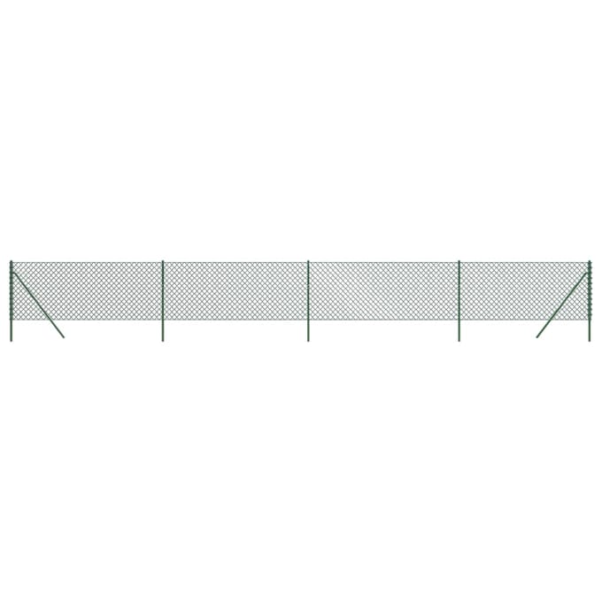 vidaXL - Gaashek - 0,8x10 - m - groen
