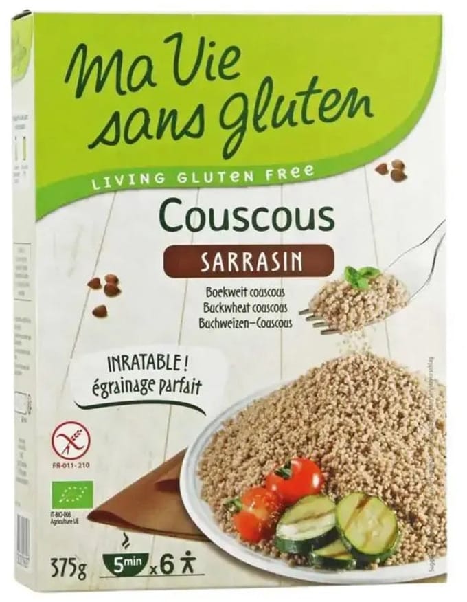 Ma Vie Sans Gluten Couscous 100% boekweit 375 gram