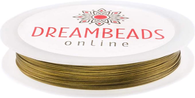 Metaaldraad (0.7 mm) Gold (25 Meter)